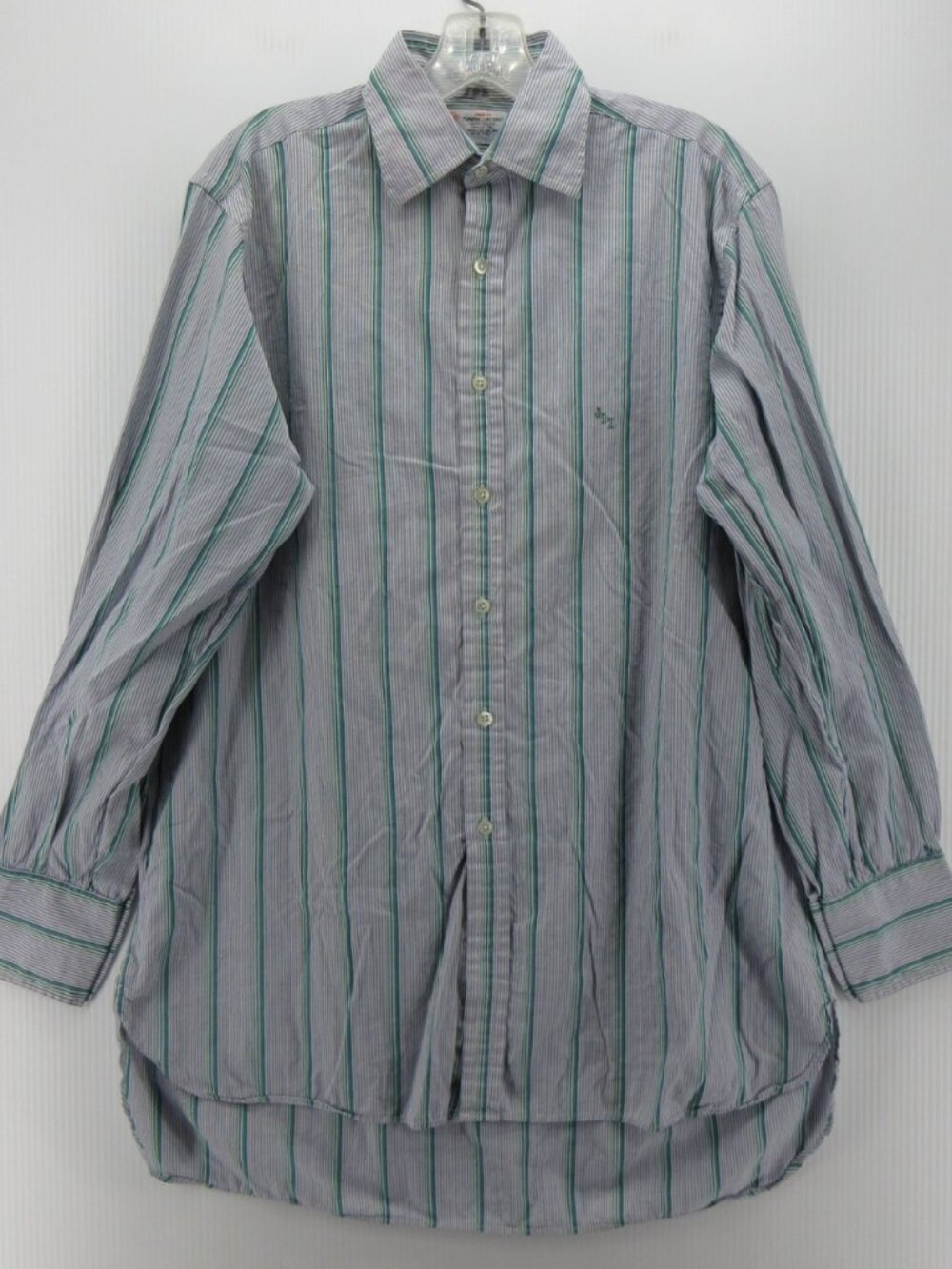 Turnbull & Asser Shirt Large Button Down Striped Heritage England